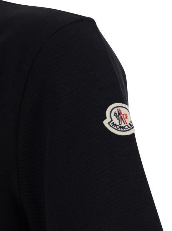 26SS 몽클레어 폴로 티셔츠 8A0000389A16999 BLACK DOM - MONCLER