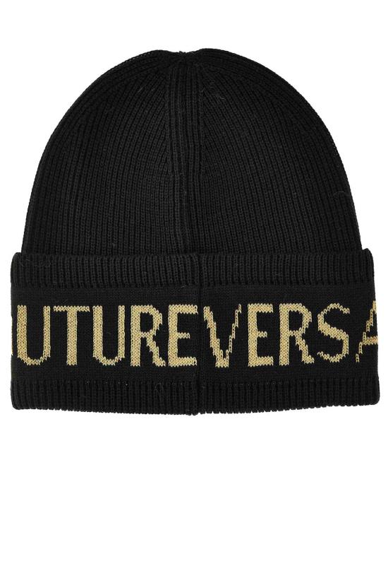  베르사체 모자 진 쿠튀르 비니 블랙