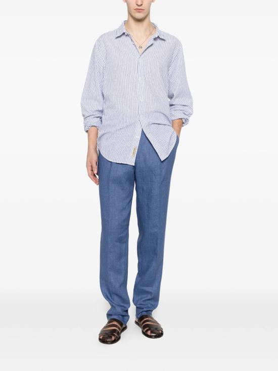 26SS 울리치 긴팔 셔츠 CFWOSI2015MRUT3977 31010 Blue - WOOLRICH