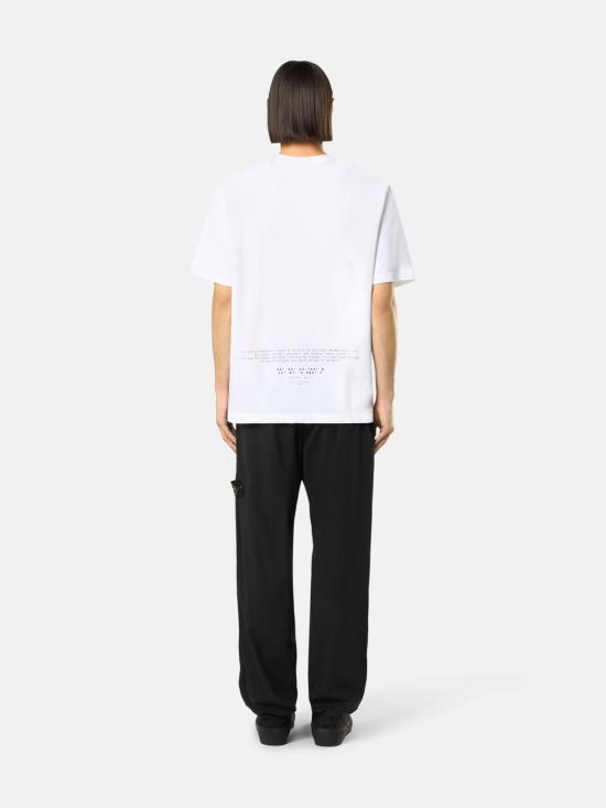 26SS 스톤 아일랜드 반팔 티셔츠 L1S152100001S0362 V0001 White - STONE ISLAND