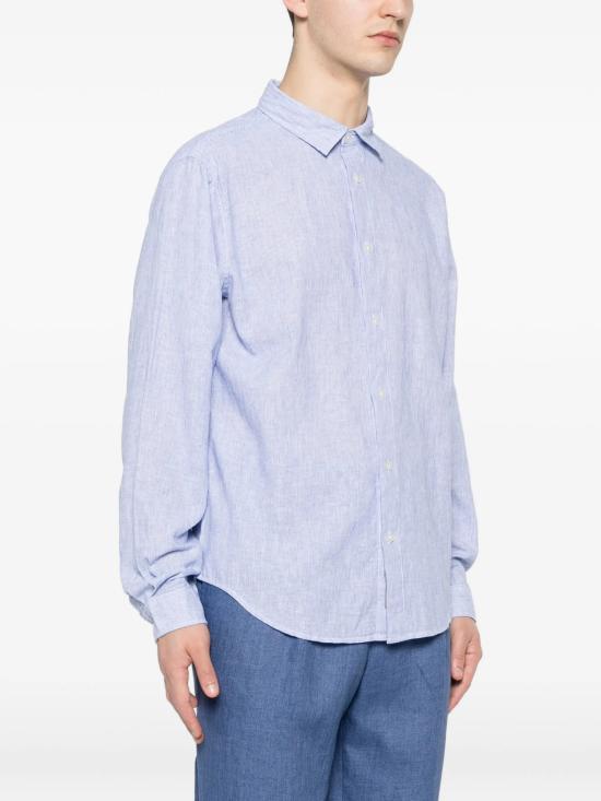 26SS 울리치 긴팔 셔츠 CFWOSI2015MRUT3977 31203 Blue - WOOLRICH