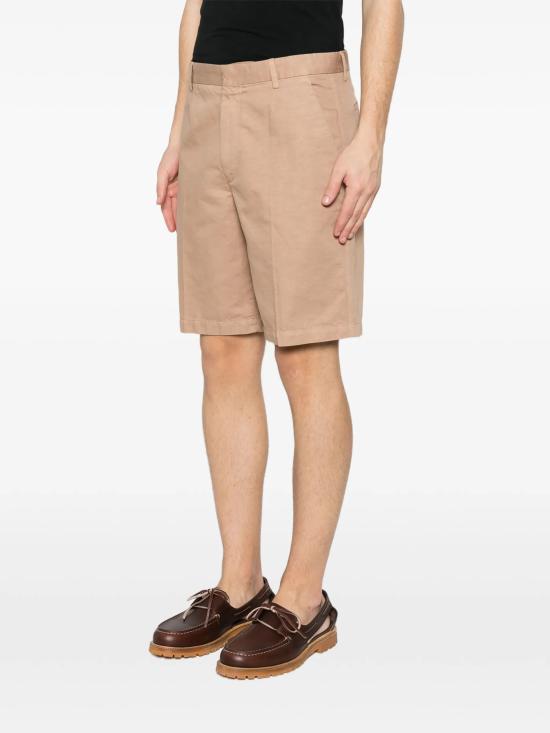 26SS 에르메네질도제냐 숏팬츠 UHI37A3TB17 N03 Brown - ERMENEGILDO ZEGNA