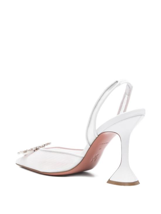  아미나 무아디 힐/펌프스 BEGUMMESHSLING95 WHITE White - AMINA MUADDI