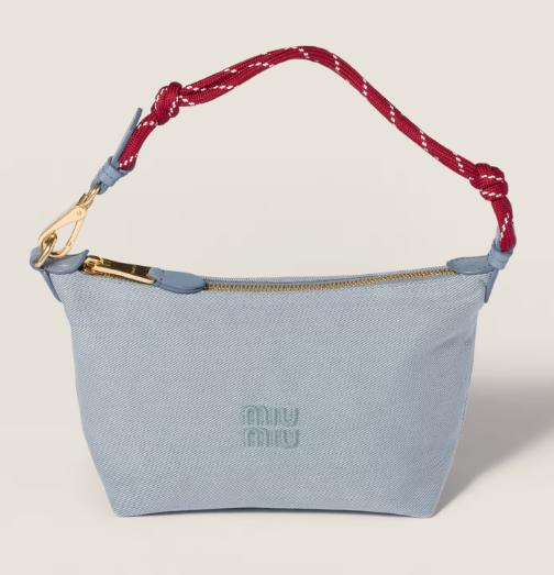 26SS 미우미우 토트백 5NE8412IA7F05DH ASTRAL BLUE AMARANTH DOM