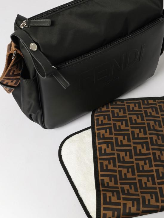 26SS [키즈] 펜디 크로스백 7VB014AI9U F05U0 Black - FENDI