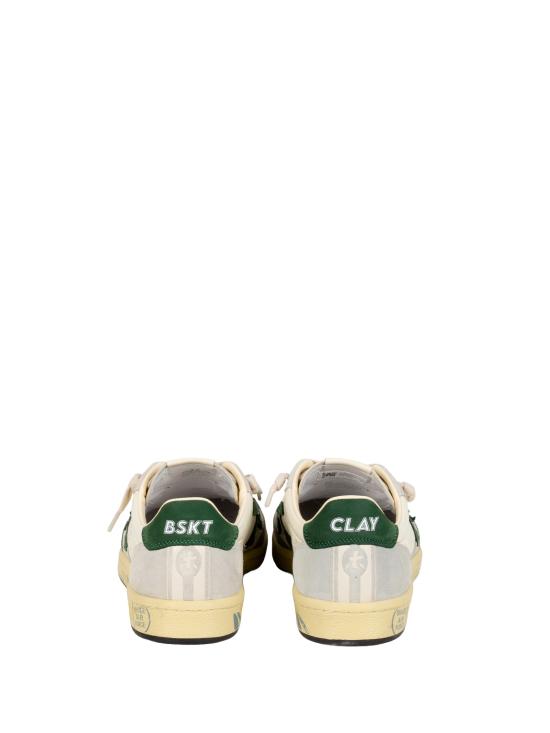 26SS 프리미아타 BSKT 바스켓 클레이 스니커즈 BSKT CLAY 7623 White - PREMIATA