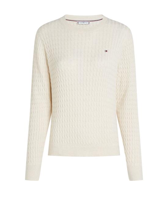 26SS 타미힐피거 스웨터 WW0WW44993 0F5 HEATHER IVORY PETAL