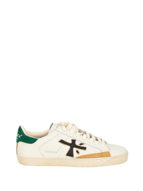 26SS 프리미아타 스티븐 로우 스니커즈 STEVEN 7284 BIANCO VERDE NERO