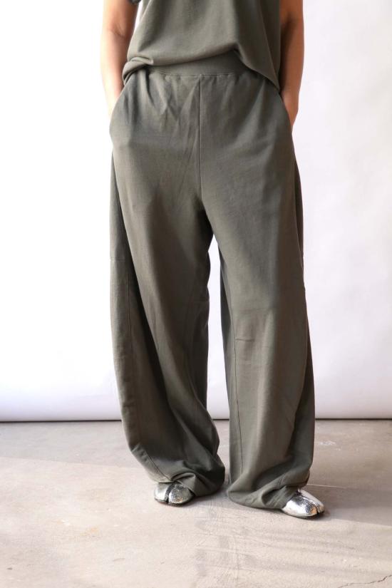  티비 스트레이트 팬츠 경량 스웨트셔츠 윈슬로우 팬츠 올리브