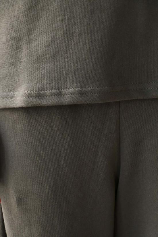  티비 스트레이트 팬츠 경량 스웨트셔츠 윈슬로우 팬츠 올리브 - TIBI