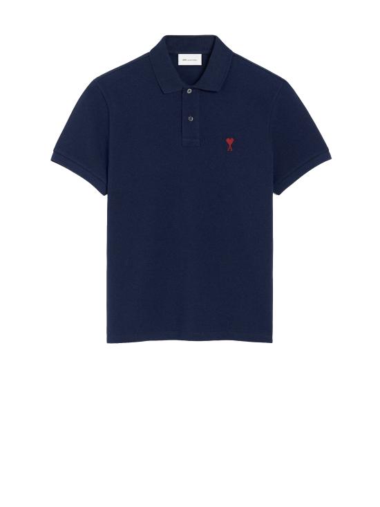 26SS 아미 폴로 티셔츠 BFUPL001 760 430 BLEU NUIT