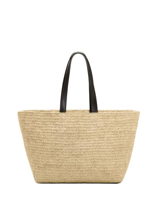 26SS 아미 빅 하트 로고 라피아 토트백 ULL740 AW0036 113 NATURAL - AMI
