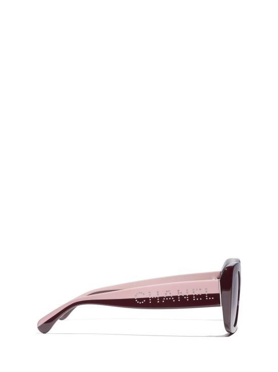 26FW 샤넬 선글라스 CH5563B 1461S1 RED VENDOME - CHANEL