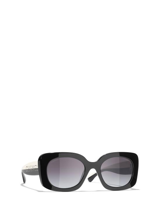 26FW 샤넬 선글라스 CH5563B C501S6 BLACK - CHANEL