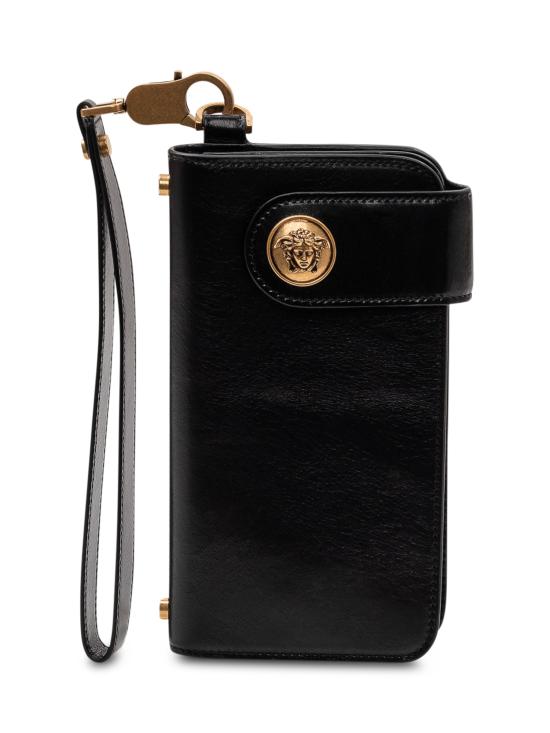 26SS 베르사체 지갑 10237261A17453 1B55J BLACK GOLD