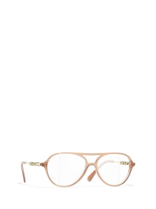 26FW 샤넬 안경 CH3504 1839 OPALINE CARAMEL - CHANEL