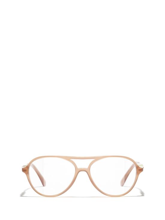 26FW 샤넬 안경 CH3504 1839 OPALINE CARAMEL