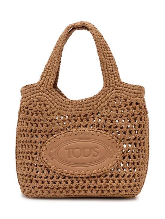 26SS 토즈 토트백 XBWEBLF0100RGM 478Y NATURALE CAMMELLO CHIARO - TODS