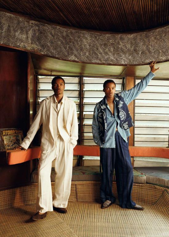  Post-Imperial x THIS IS US 수트 자켓 포스트 임페리얼 X 디스 이즈 어스 아자사 블레이저 - OTHER BRANDS