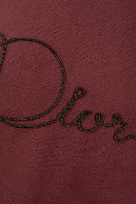 26SS 디올 반팔 티셔츠 613J668A0677 C387 BORDEAUX - DIOR