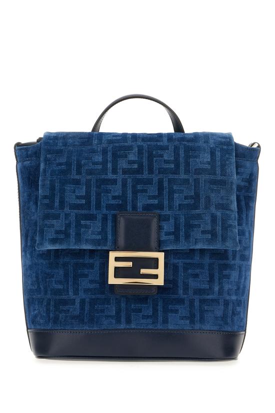 26SS 펜디 FF 데님 백팩 8BZ057AWDV F1UJW BLU ABISSO