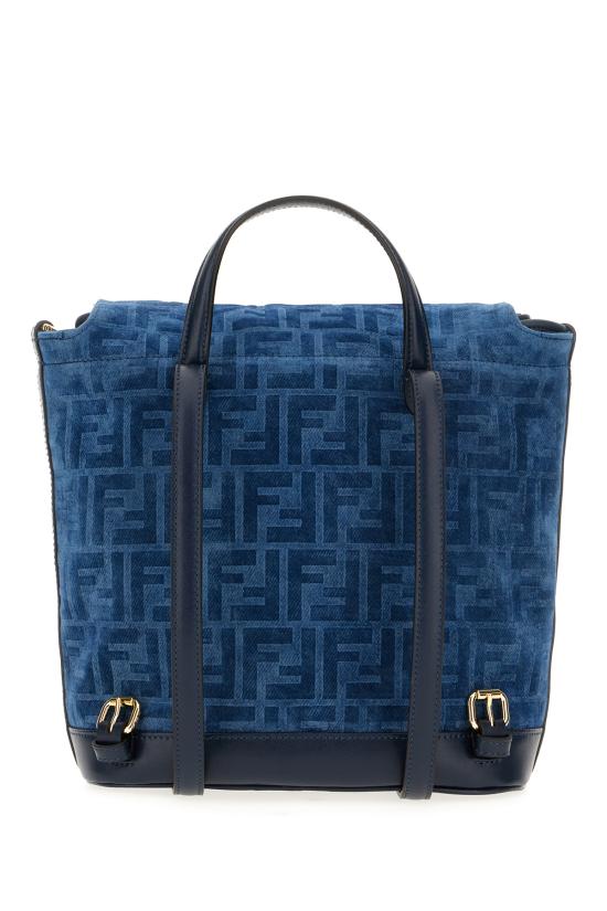 26SS 펜디 FF 데님 백팩 8BZ057AWDV F1UJW BLU ABISSO - FENDI