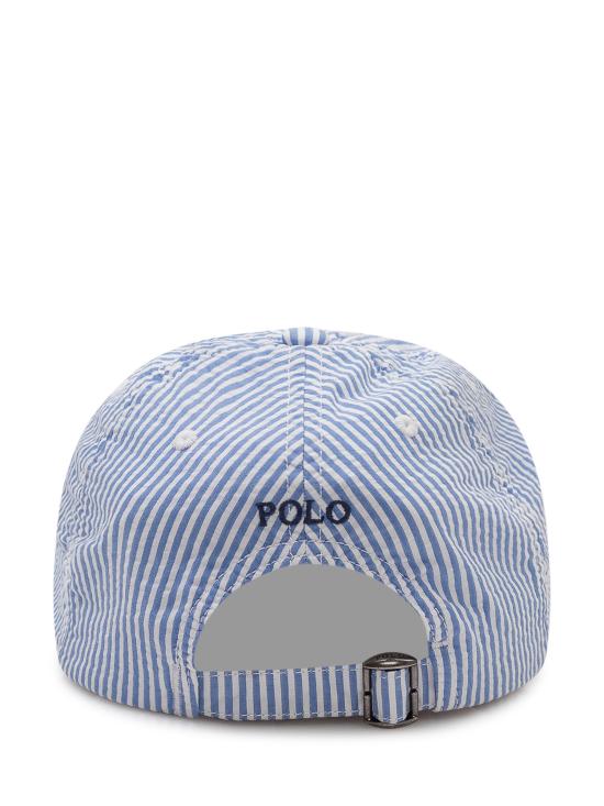 26SS [키즈] 폴로 랄프로렌 모자 322B21501 001 7310A BLUE WHITE - POLO RALPH LAUREN
