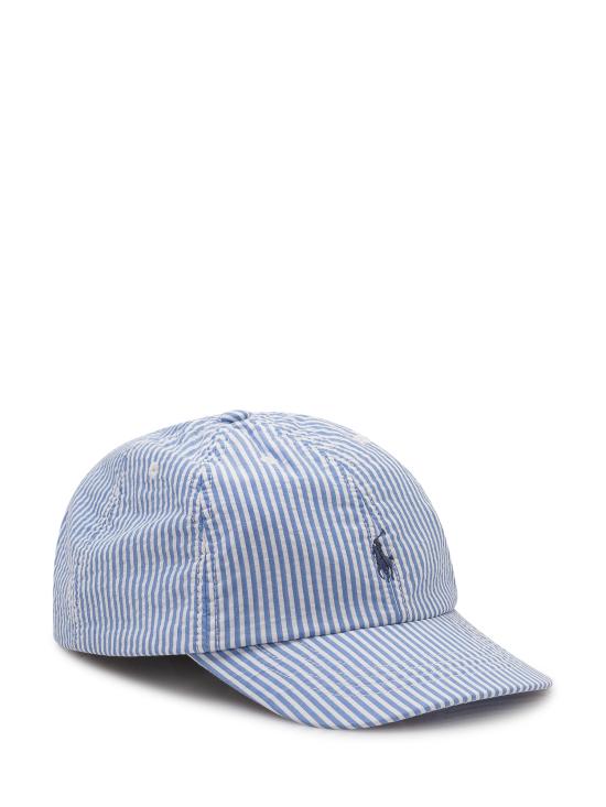 26SS [키즈] 폴로 랄프로렌 모자 322B21501 001 7310A BLUE WHITE - POLO RALPH LAUREN