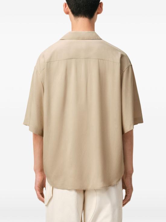 26SS 아미 반팔 티셔츠 HSH830VI0036 229 CAFFE CREAM - AMI