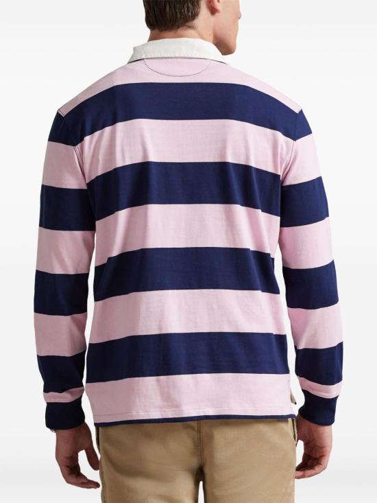 26SS 폴로 랄프로렌 폴로 티셔츠 710717116 501 NAVY PINK - POLO RALPH LAUREN