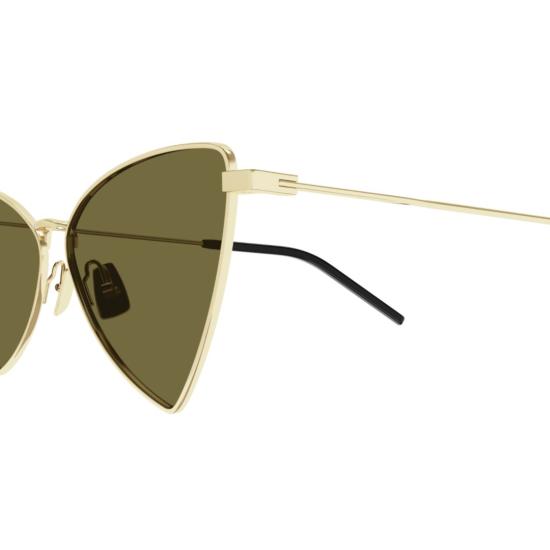 26SS 생로랑 선글라스 SL 303 JERRY 011 GOLD GOLD BROWN - SAINT LAURENT
