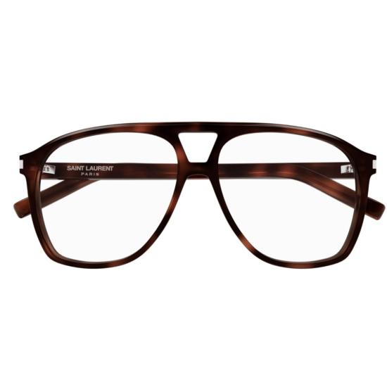26SS 생로랑 선글라스 SL 596 DUNE OPT 003 HAVANA HAVANA TRANSPARENT - SAINT LAURENT