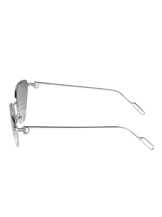 26SS 까르띠에 선글라스 CT0155S 006 SILVER SILVER BLUE - CARTIER