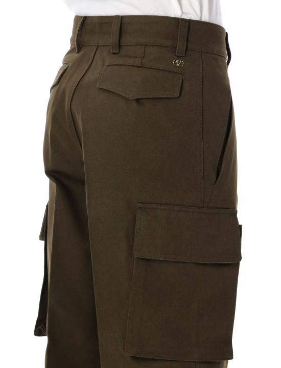 26SS 발렌티노 가라바니 스트레이트 팬츠 8V3REB90AWK 365 MILITARE - VALENTINO GARAVANI