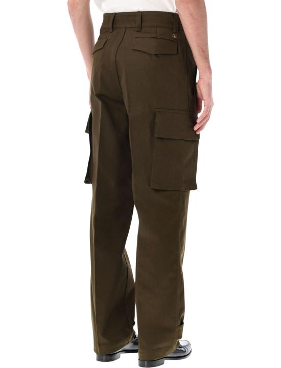 26SS 발렌티노 가라바니 스트레이트 팬츠 8V3REB90AWK 365 MILITARE - VALENTINO GARAVANI