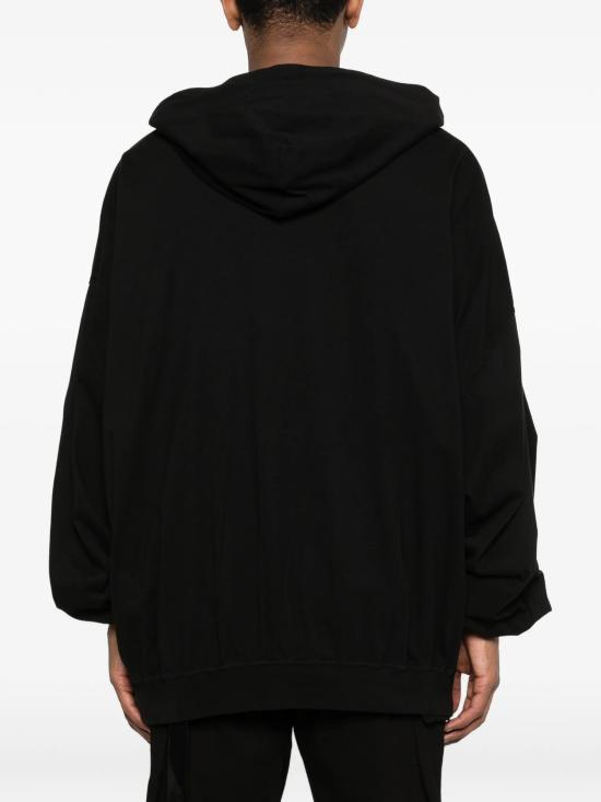 26SS 다크쉐도우 후드 티셔츠 DU01F4282RNP 09 Black - DRKSHDW