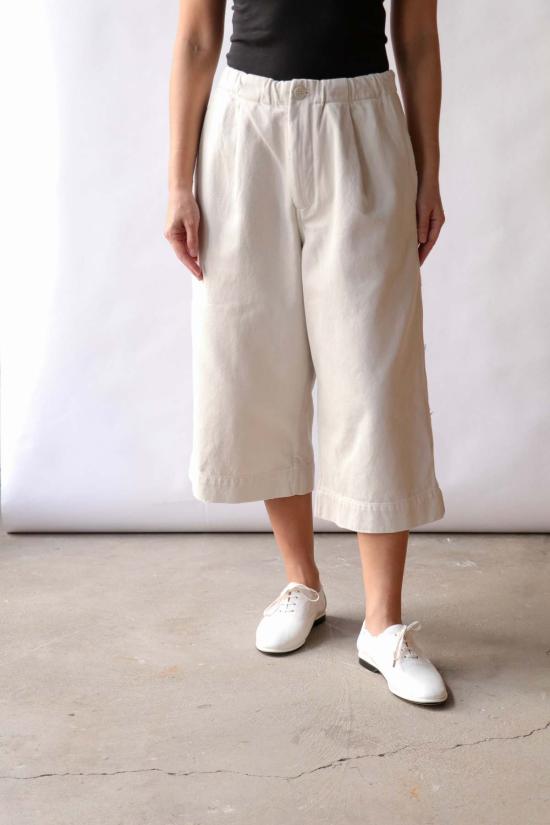  로렌 마누지안 크롭 팬츠 로렌 마누기안 워시드