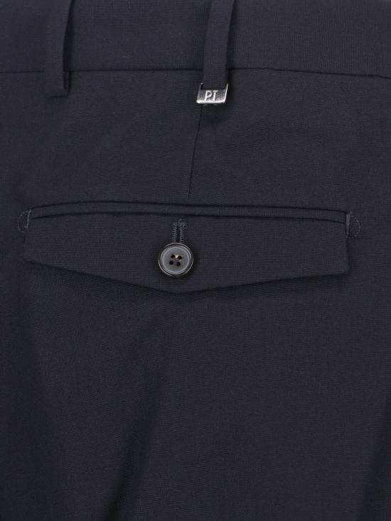 26SS 피티토리노 스트레이트 팬츠 CO RSZAZ40TTK 0990 Black - PT TORINO