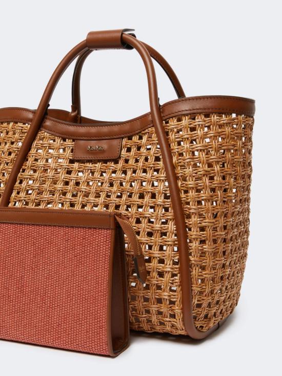 26SS 막스마라 토트백 2614511072600 001 Beige - MAX MARA