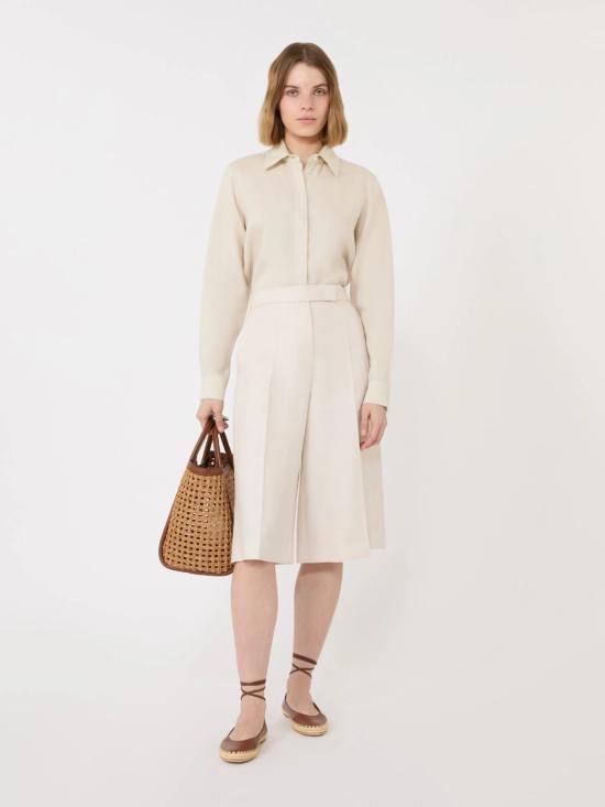 26SS 막스마라 셔츠 2611111012600 002 Beige - MAX MARA
