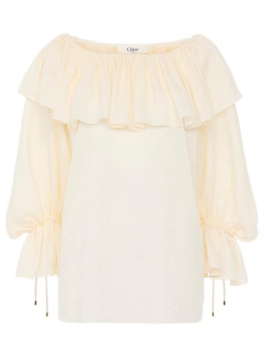 26SS 끌로에 블라우스 CH26UH101332 103 White