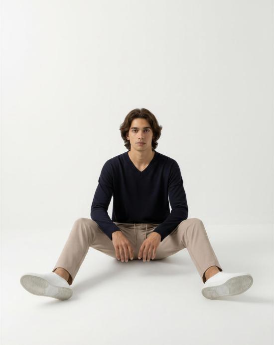 26SS 에르노 스웨터 JV000015D 520569200 Blue - HERNO