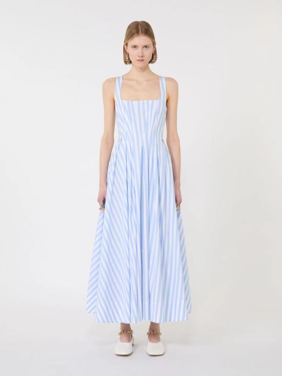 26SS 스포트막스 미디 원피스 2612221112600 003 Clear Blue - SPORTMAX