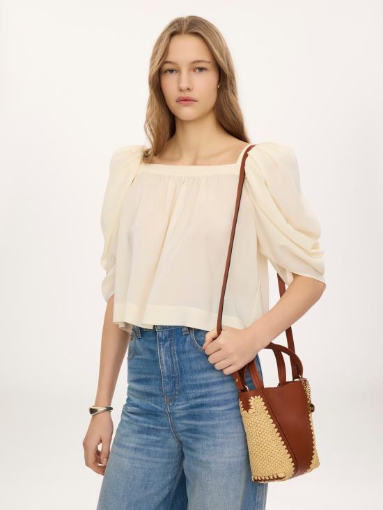 26SS 끌로에 토트백 CH26US812R60 26M Brown - CHLOE