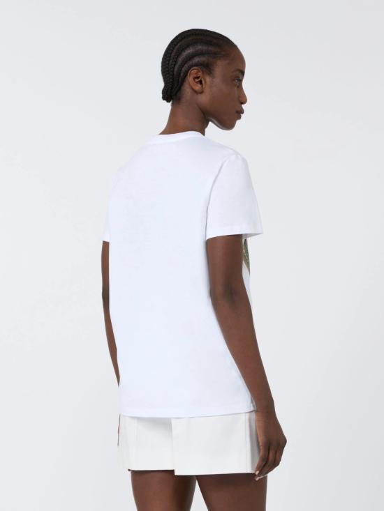 26SS 막스마라 반팔 티셔츠 2611941062600 019 White - MAX MARA