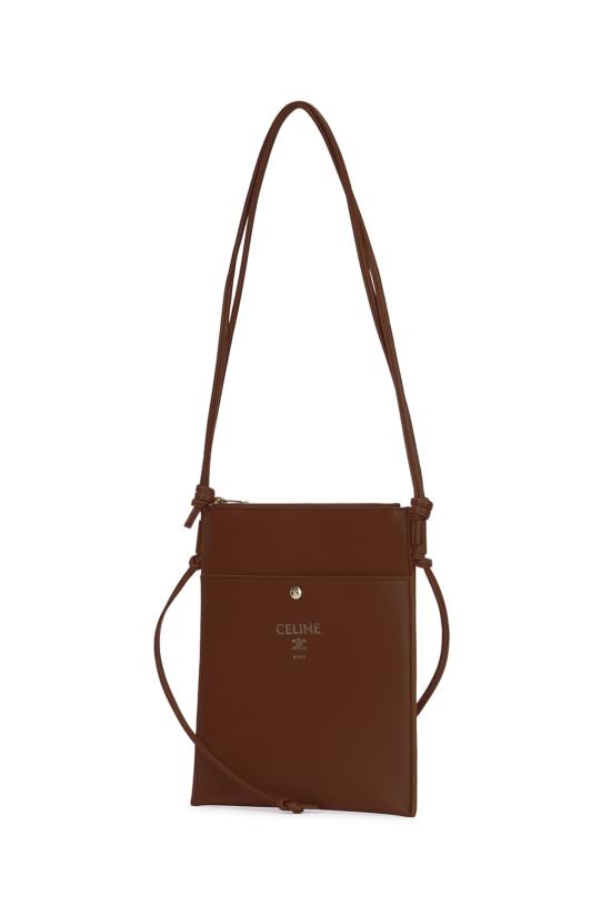 26SS 셀린느 테이크 어웨이 샤프 파우치 L103B2K05 19KE CHOCOLATE - CELINE