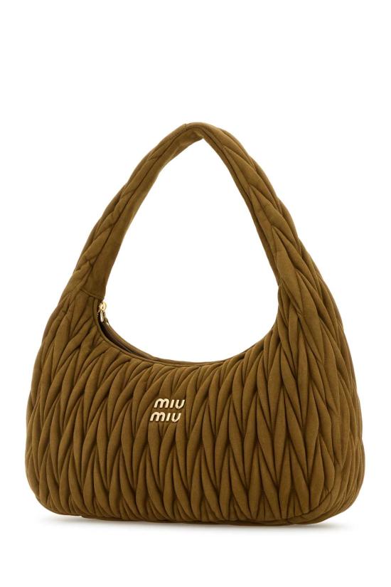 26SS 미우미우 토트백 5BC183VOOHAB7O F0393 Camel - MIU MIU