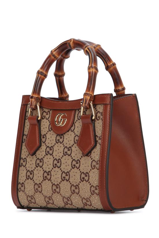 26SS 구찌 다이애나 미니 토트백 70744921HRG 2687 CAMEBSMTLTCOTP - GUCCI