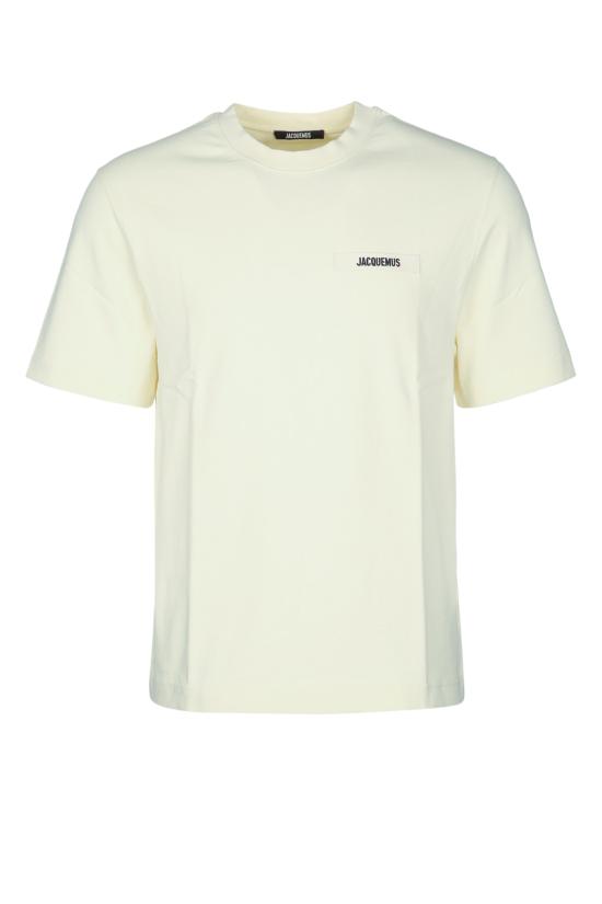 26SS 자크뮈스 그로그랭 로고 티셔츠 TSM00133AJ00226 150 BEIGE