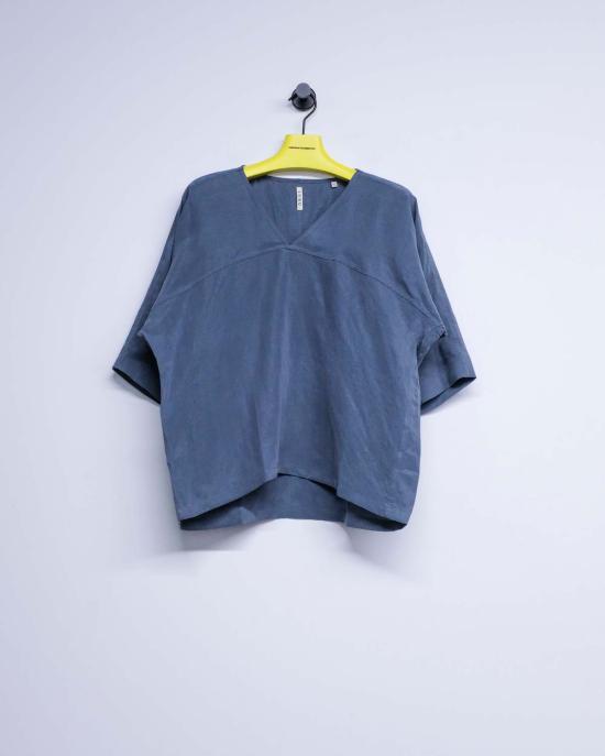  본 소노 탑 소노 오션 텐셀 리넨 티모 티셔츠